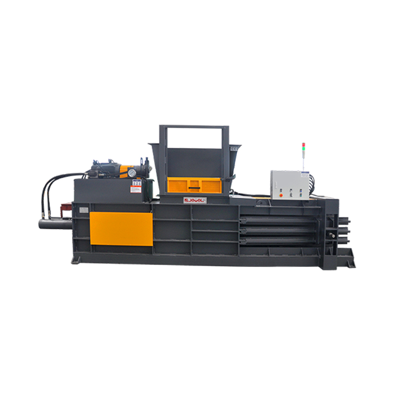 Horizontale semi-automatische hydraulische balenpers