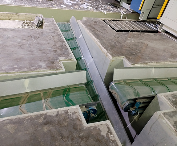 Volautomatisch afvalafvoersysteem voor een Saoedische stansverpakkingsfabriek